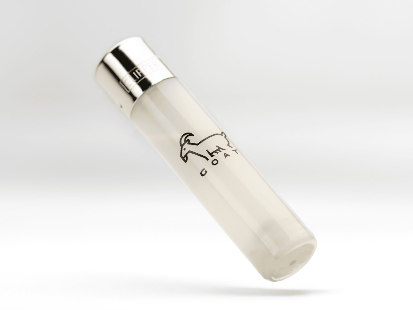 GOAT CLIPPER FEUERZEUG ANZÜNDER GOATFILTERS WEIß TRANSPARENT