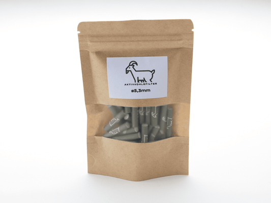 Goatfilters GOAT Filters Tips Aktivkohlefilter 5,3 mm gesünder rauchen