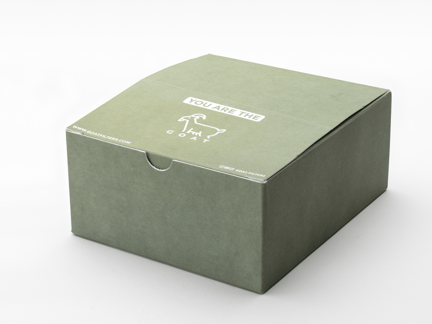 Goatfilters GOAT 50 Box ungebleichte Papes Kingsize im minimalistischen Design