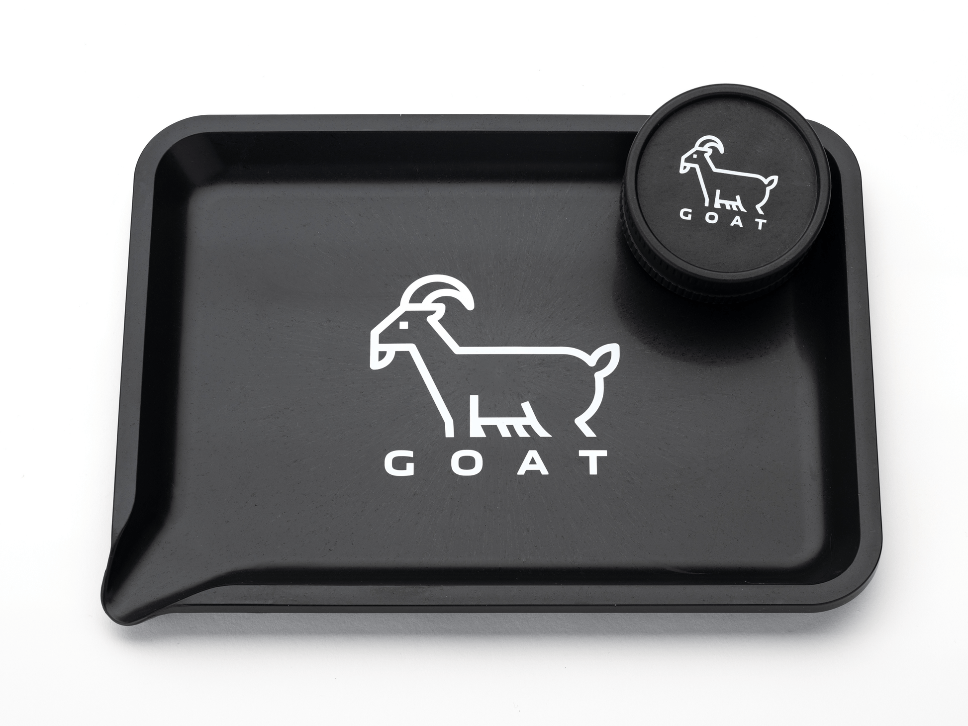 Goatfilters GOAT Grinder Tray Cannabis schwarz nachhaltig Hanf